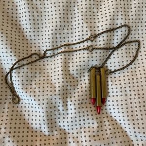 Cities in Dust Lipstick Pendant